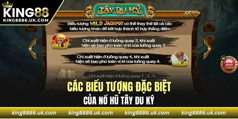 Các biểu tượng đặc biệt của nổ hũ Tây Du Ký