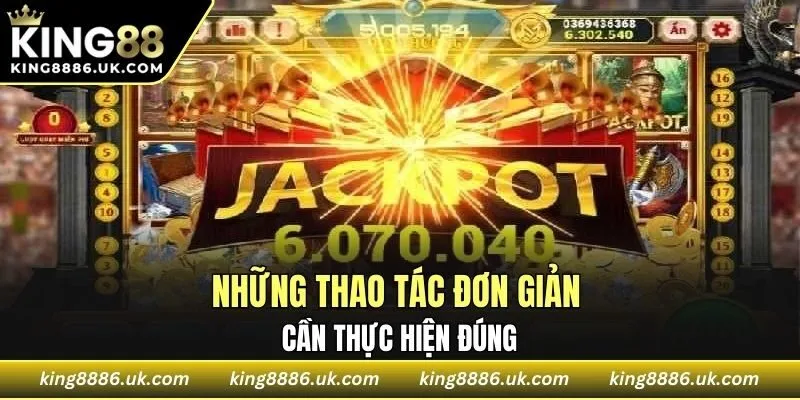 Những thao tác đơn giản cần thực hiện đúng