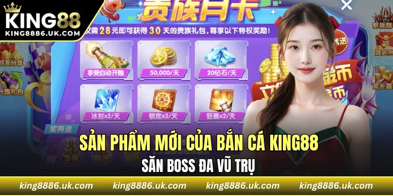 Quá chán với săn mồi truyền thống hãy thử với bắn cá đa vũ trụ